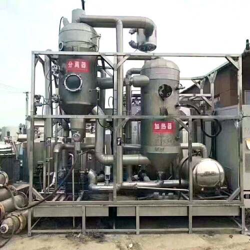 三效废水蒸发器高浓度降膜蒸发设备制药医药食品清洗mvr蒸发器