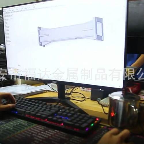 机械设备钣金结构设计专业团队拆图激光切割折弯焊接卷圆喷塑处理