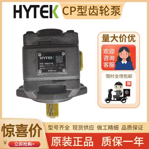 注塑机齿轮泵CP2-80-P-10R CP2-100/125/160-P-10R海特克大排量泵