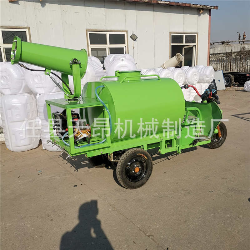 大型工地除尘车载雾炮车消防柴油洒水车纯电动四轮洒水车