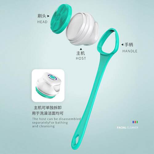 全自动电动沐浴刷洗澡防水分离式手搓后背懒人长柄擦背搓灰搓澡刷
