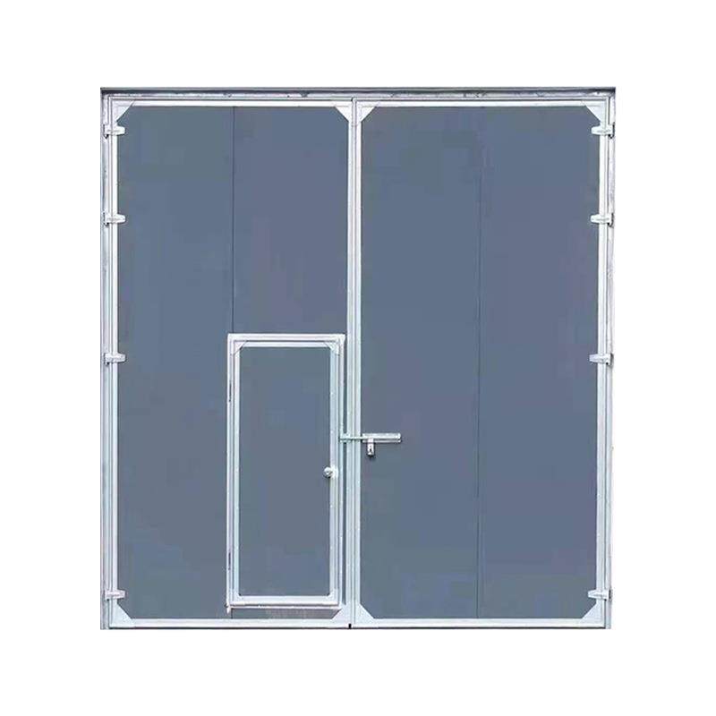 工业平开门车间厂房电动平开门彩钢夹芯板大门重型工业门