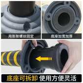 反光水泥预埋橡胶桩柔性实心警示隔离安全柱柱弹力柱弹力道路防撞