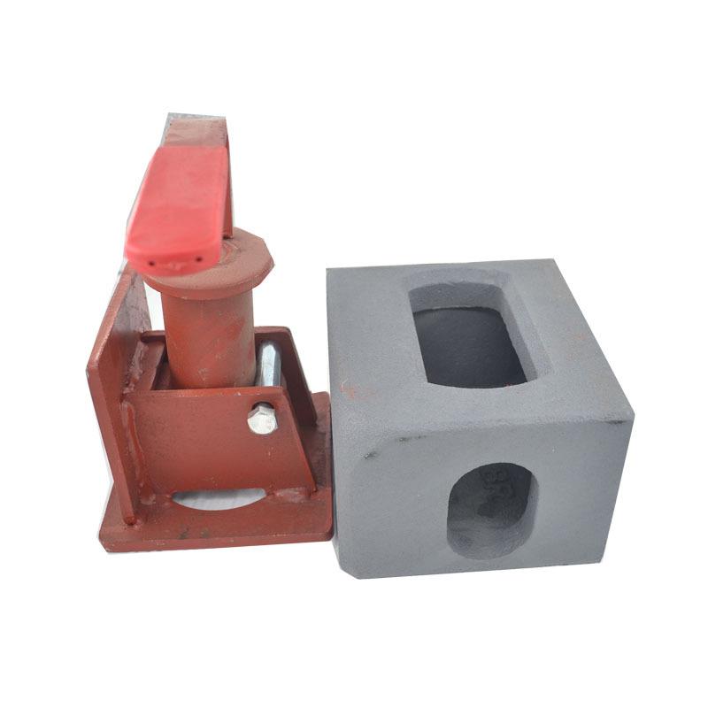 集装箱托车扭锁 平板车挂锁 平板集装箱固定件