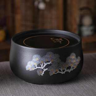 春秋茶语迎客松电陶炉家用茶炉静音烧水铁壶陶壶煮茶器电陶炉
