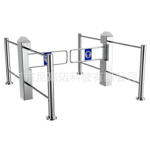 自动摆闸超市入口电动系统感应门不锈钢立式摆闸超市小区智能门禁