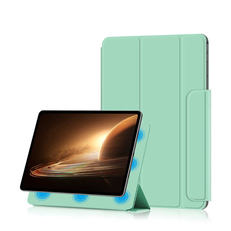 oppopad3英寸 双面适用oppo夹壳 pad2皮套搭扣保护套11平板6磁.吸
