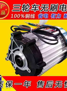 三轮车电机直流无刷五孔大泰款内花18齿 60v1000w1200W1500W3000W
