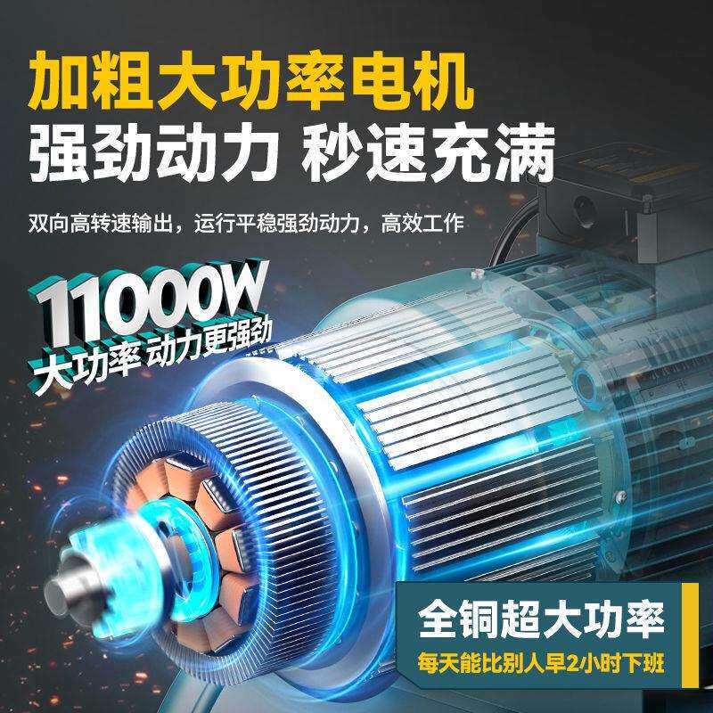 工业便携式小型铜线电机活塞式空压机汽修补胎压缩机真石漆打气泵