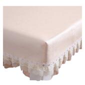 V3FPpu纯色防水防烫烤火电炉罩取暖桌皮套正方形皮桌罩长方形茶几