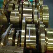 现货供应2.0厚H62黄铜带200宽420宽规格齐全可分条H65黄铜带
