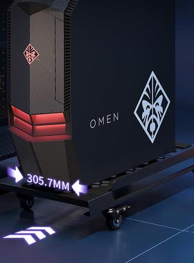 移太动全塔阳神海景式房创世神机箱KBT大号桌下置物架台脑电主机