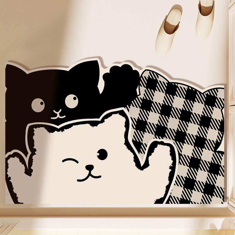 异形卫生间吸水地垫厕所耐脏软垫洗手间浴室门口速干防滑垫多材质,居家布艺,家用脚垫,淘宝优惠券,粉丝福利购,淘宝优惠卷