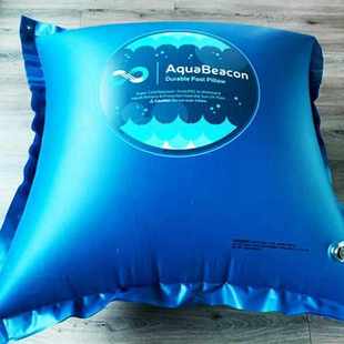 PVC充游泳池防护枕冬季 厂家直销 水池空气枕吹气大号耐寒枕头气囊