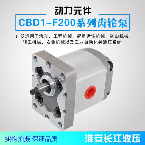 CBD1-F200系列高效液压齿轮油泵现货供应厂家直发长江液压