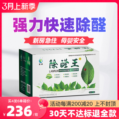 除醛王海润晶蓝润原氧石银离子去除甲醛活性炭新房家用急住竹碳包