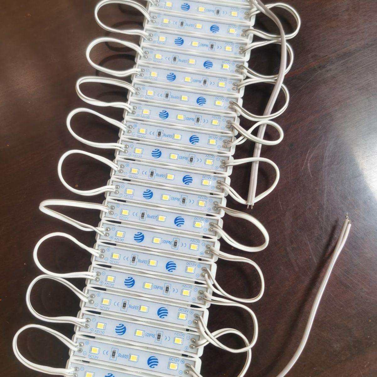 高亮6409发光字灯箱广告招牌LED模组工程防水12V2835LED滴胶超亮