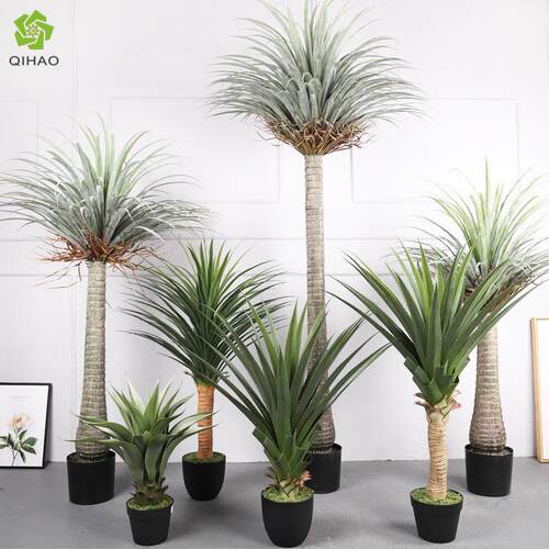 大型仿真龙血树铁树 户外摆设绿植盆栽 客厅仿真树植物摆件龙舌兰