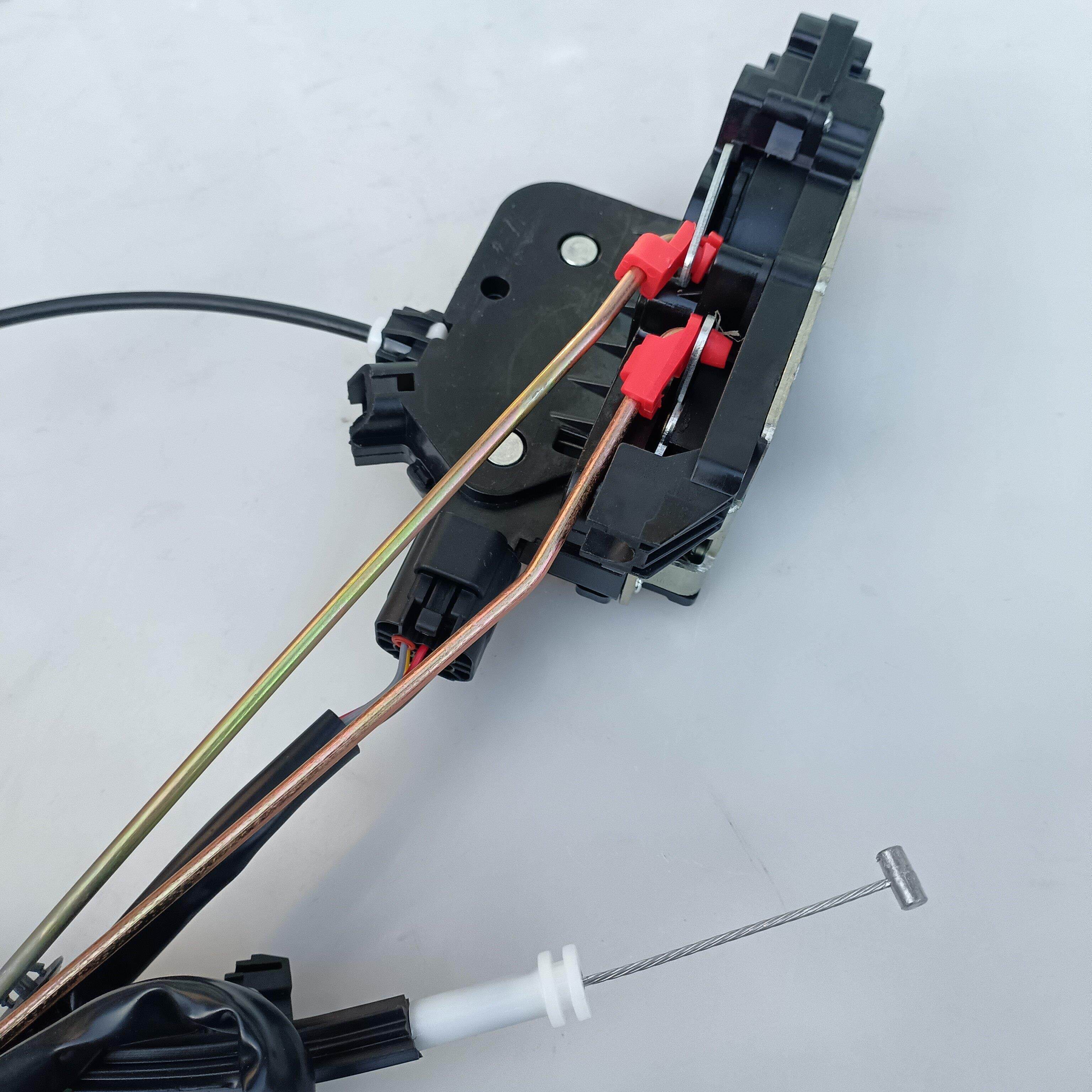 德龙X3000车门锁体电动中控锁锁体门锁总成原厂配件一体锁拉线