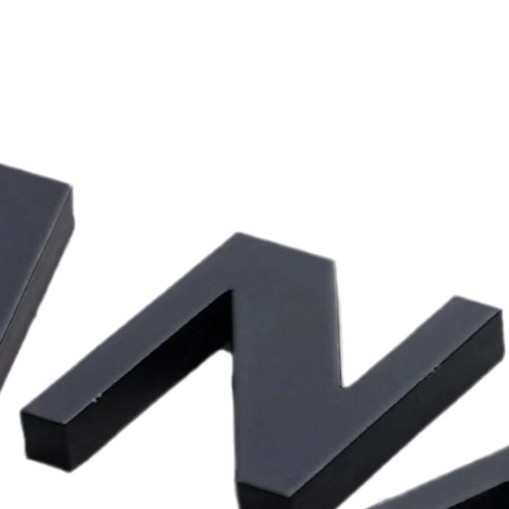 哑光烤漆字亚克力水晶字背景墙logo发光字PVC招牌立体