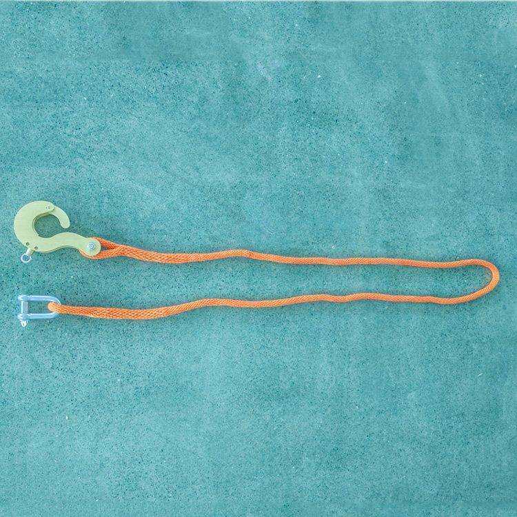 高空作业蚕丝导线后备保护绳防护保险绳施工绝缘防坠落防潮绳