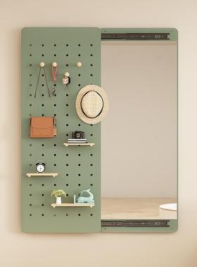 衣可隐形推拉关闭隐藏全贴洞身镜镜子洞板墙遮挡壁挂玄89537关试