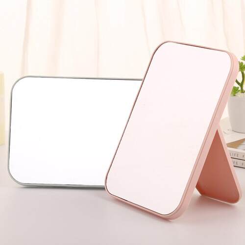 Desktop Vanity Mirror with Large Mirror Surface, Portable Fo