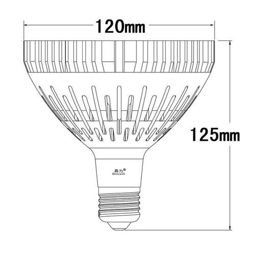 LED PAR38 40W 45W射灯商场服装店展厅酒店大堂4S店45W高亮射灯