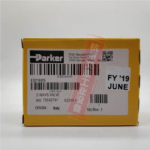 原装正品美国派克Parker电磁阀E321H25货期12-14周