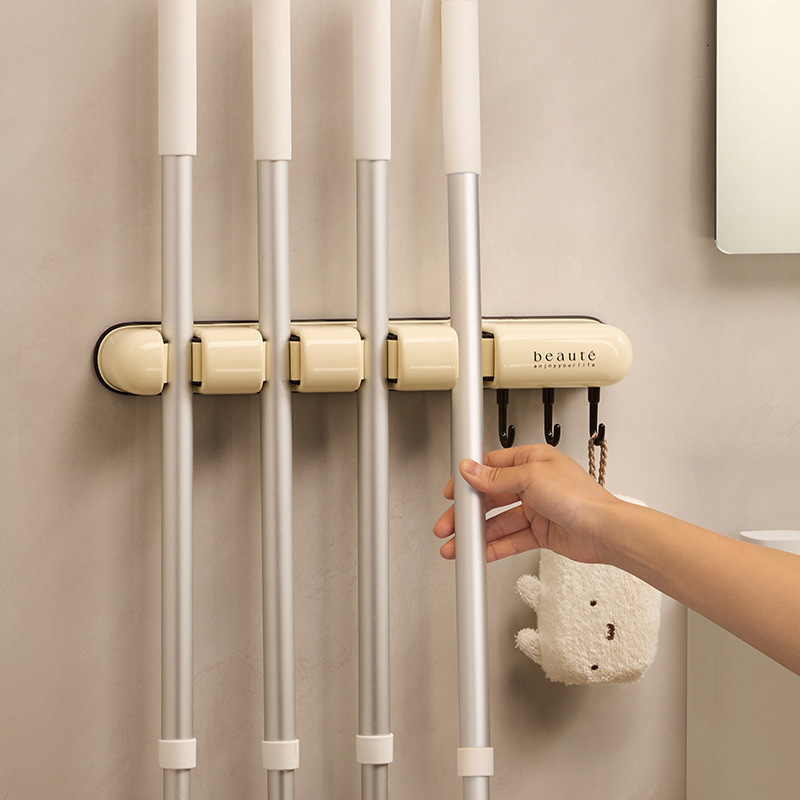 自主设计卫生间奶油挂门置物架