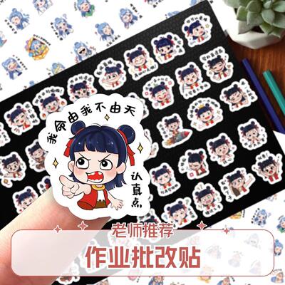 Bulk Praise Stickers, Fun Homework Correction Praise Sticker