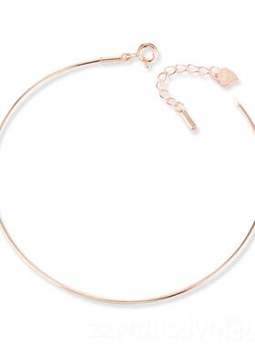 新款2镯5纯银珠螺丝手空托女手工diy串螺旋手链可9串珠子吊坠穿心