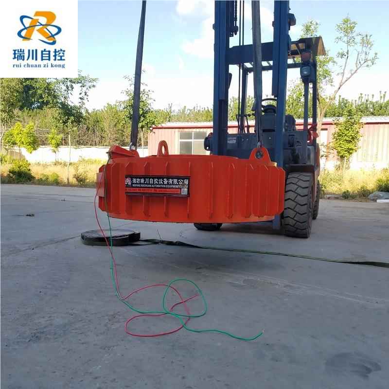 悬挂 式除电磁型吸铁器盘式电磁铁器 顺流磁RC-RCDB选机设备 锰矿