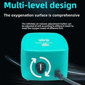 麦瑞坎鱼缸氧气泵超静音增氧泵小型家用增氧机大气量充氧制氧养鱼