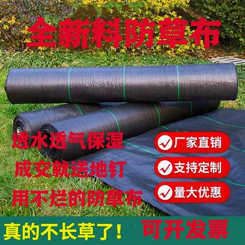 防草布除草布抗老化果园果树遮草布盖草布农用园艺地布防草布地膜
