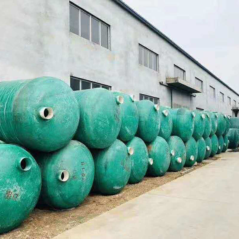 玻璃钢三格化粪池新农村厕所改造家用化粪池 消防水罐隔油池