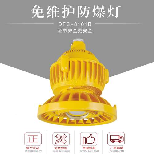粉尘防爆20W0W40W50W免维护防爆灯低电压24V6V220V防爆LED弯灯