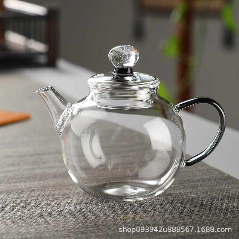 品盏堂星空茶壶透明斑斓玻璃壶小品壶小号泡茶壶带过滤迷你小壶