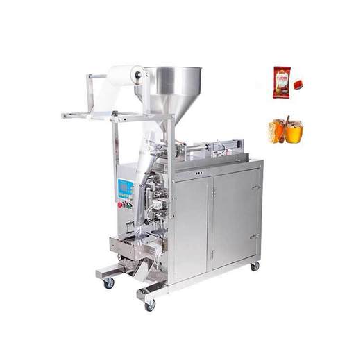 全自动酱料膏体辣椒油番茄酱蜂蜜调料水火锅底料包装机灌装机