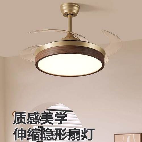 新中式客厅吸顶灯大气简约实木高端led卧室灯餐厅灯全屋复古灯具