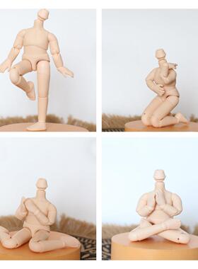 【STODOLL】大8分小6分bjd软陶大头同野蛮宝贝尺寸素体现货包邮