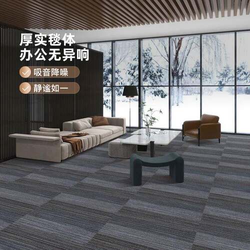 办公拼接地毯金陵商用25c*室100积m方块地毯pvc尼龙大面满铺地毯