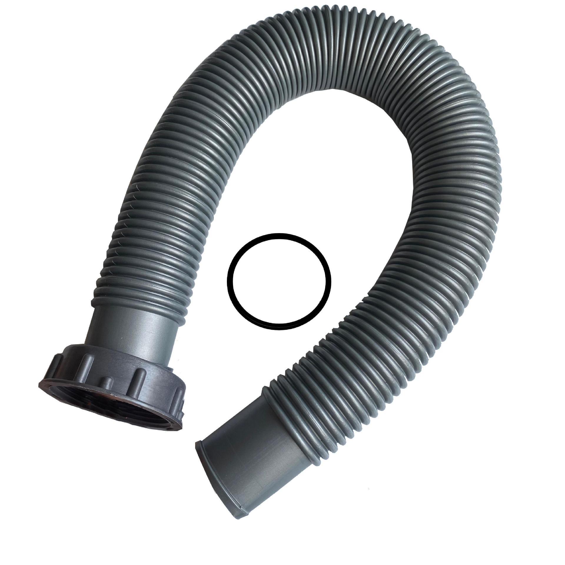 厨房洗碗池双螺纹接管软管下水器