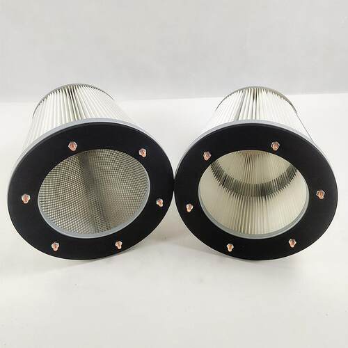 325*240*330 工业吸尘器用拨片式除尘滤筒六螺杆吊装除尘滤芯