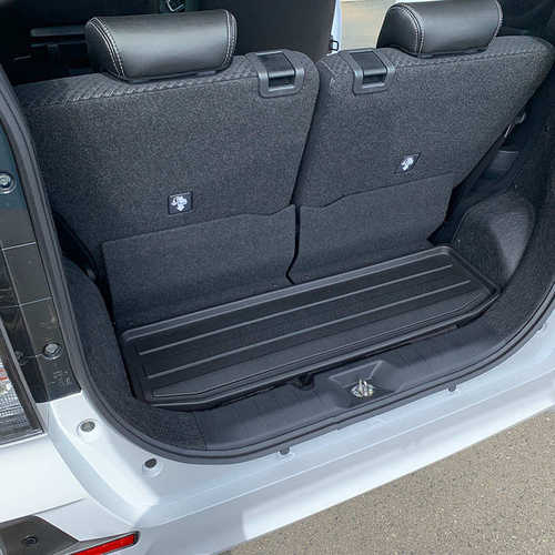 DAIHATSU TANTO CUSTOM改装专用尾箱垫防水环保TPV后备箱垫后座片