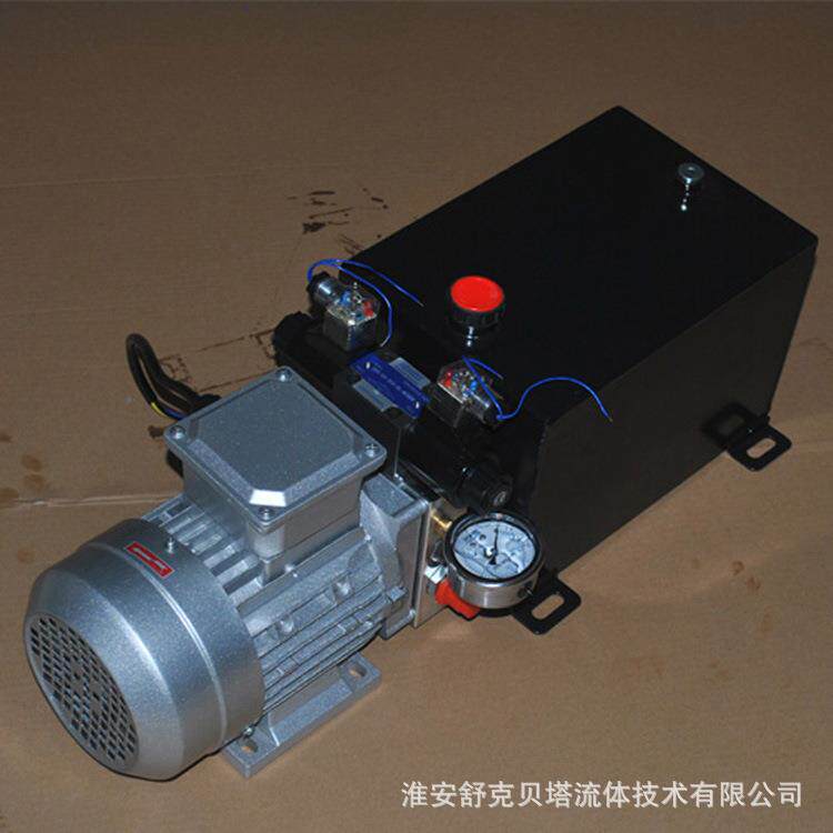 380V0.75KW-12L-1组双作用电磁阀-3.0排量系列液压动力元