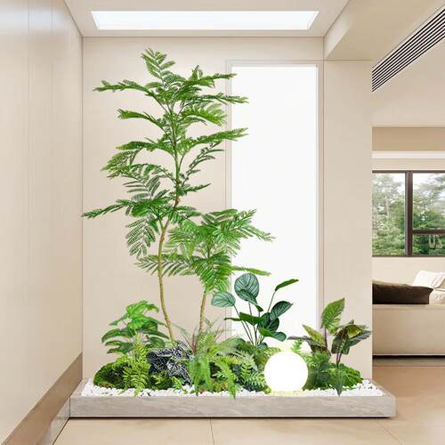仿真绿植造景室内装饰商场办公室大型仿生景观植物盆栽摆件仿