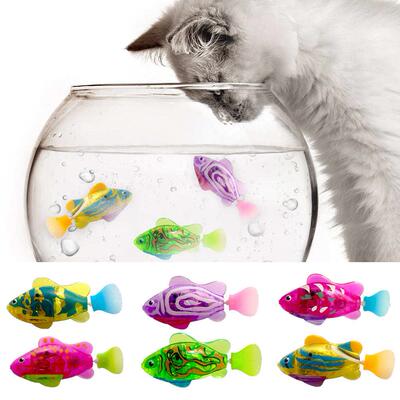 Cat Toys Cat Interactive Electric Fish Toy Pets Indoor Water
