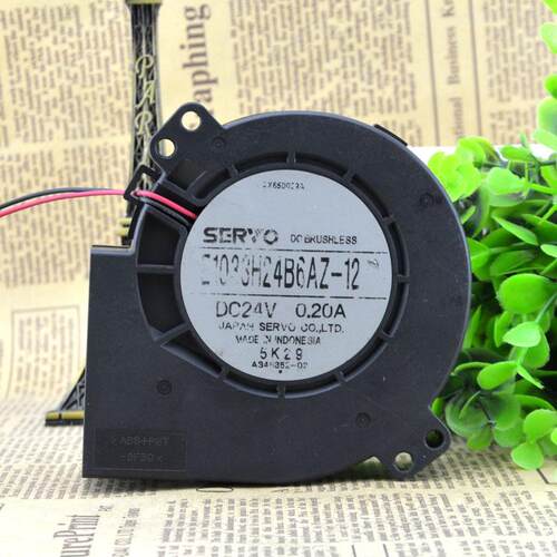 SERVO E1033H24B6AZ-12 DC24V 0.20A AS48852-02 风扇