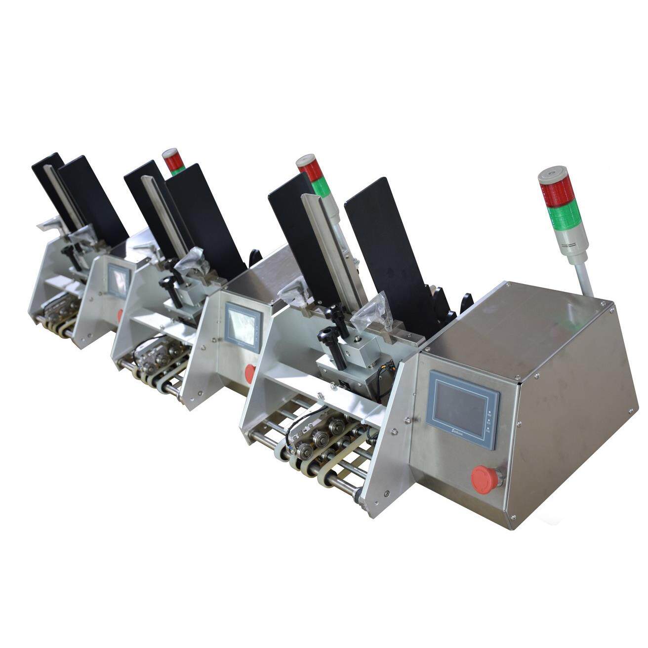 全自动补料配页点数机推荐/不同尺寸的折叠状产品/笔记本/卡片书/